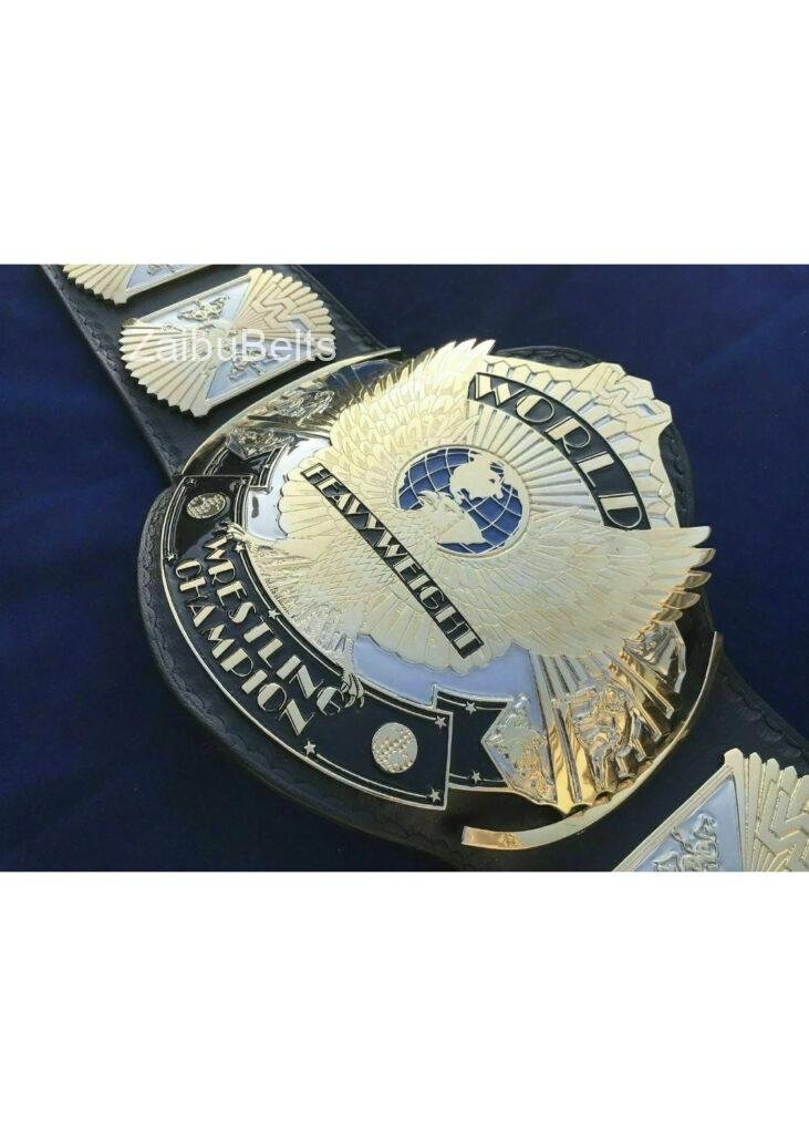 WWF Winged Eagle dual plated heavyweight belt – ZaibuBelts